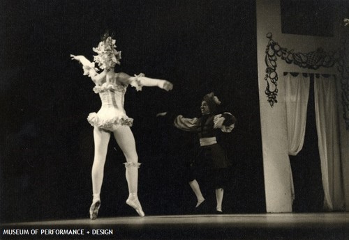 Two dancers in Christensen's "Le Gourmand"