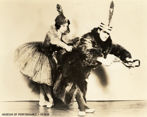 Gisella Caccialanza and Charles Laskey in Balanchine's "Alma Mater"