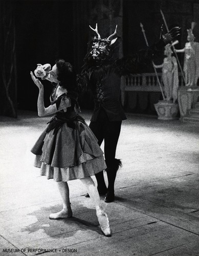 Jocelyn Vollmar and Richard Carter in Christensen's "Beauty and the Beast"