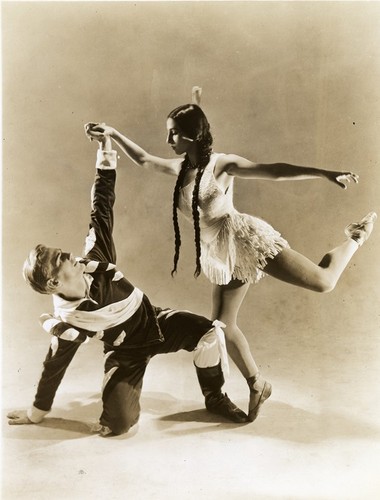 Lew Christensen and Ruthanna Boris in Lew Christensen's Pocahontas