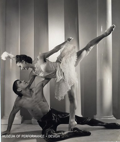 Studio image of Lew Christensen and Gisella Caccialanza