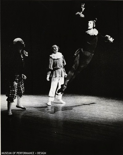 David Anderson [?] with two other male dancers in Christensens's "Jinx"