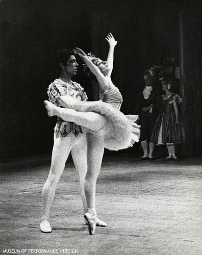 Cynthia Gregory and Robert Gladstein in Christensen's "Beauty and the Beast"