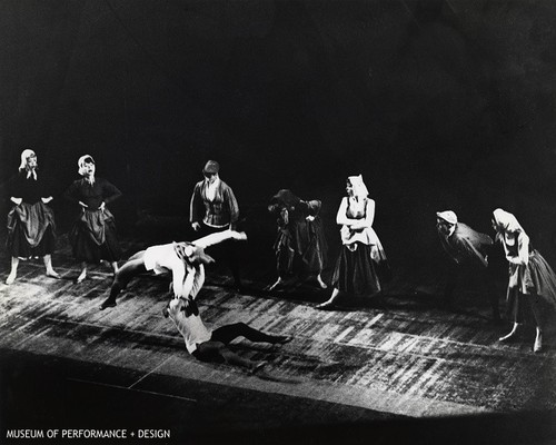 Michael Smuin and Finis Jhung and other dancers in Christensen's "Lady of Shalott"