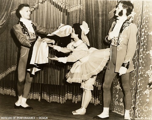 Lew Christensen, Ruby Asquith, and Harold Christensen in L. Christensen's "Charade"