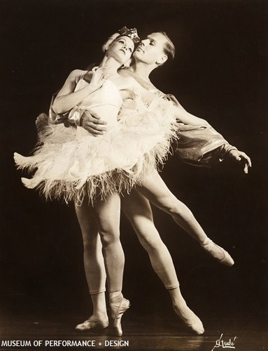 Lew Christensen and Jacqueline Martin in W. Christensen's "Swan Lake"