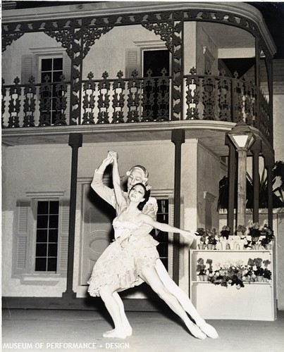 Lew Christensen and Gisella Caccialanza in a performance