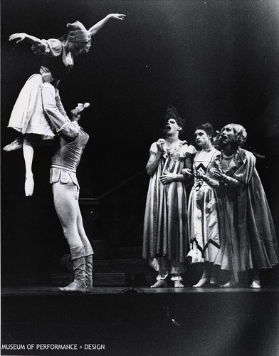 Lynda Meyer and Vane Vest with Anita Paciotti, Daniel Simmons and Anton Ness in Christensen and Smuin's "Cinderella"