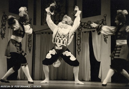 Three dancers in Christensen's "Le Gourmand"