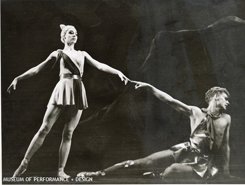 Lew Christensen and Daphne Vane in "Apollo"