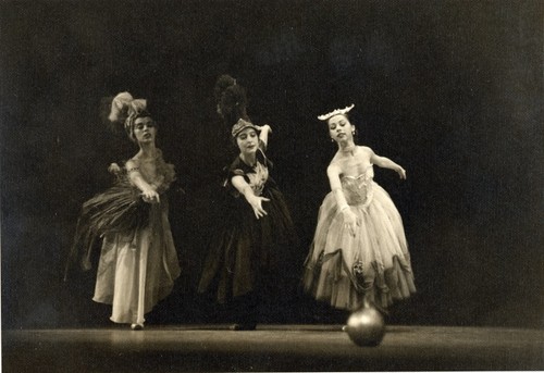 Constance Coler, Bene Arnold [?], and Louise Lawler in Christensen's "Beauty and the Shepherd"