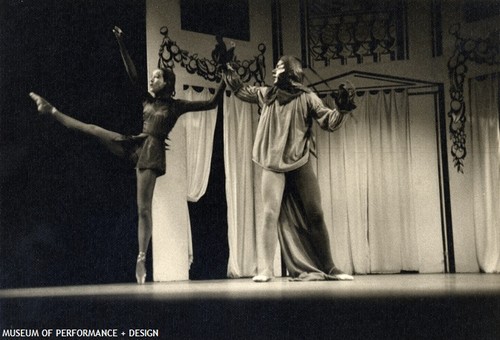 Two dancers in Lew Christensen's "Le Gourmand"