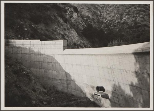 Sunset Debris Dam near Burbank