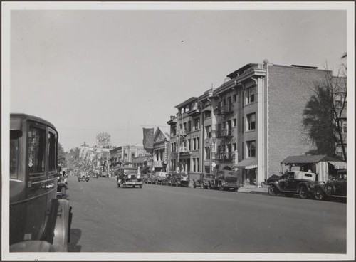 Alvarado Street from north of 8th Street, looking north