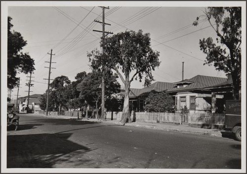 East side flats, looking northeast on Clarence Street, north of East 3rd Street