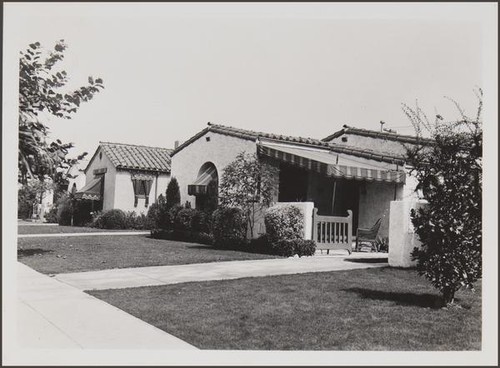 4th Avenue south of Santa Barbara Avenue, looking toward northeast