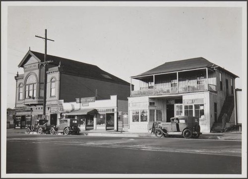 Old business houses, Garvanza