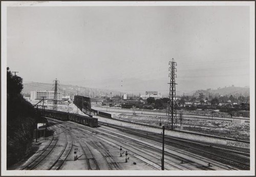 Looking north from North Broadway Bridge, industrial district