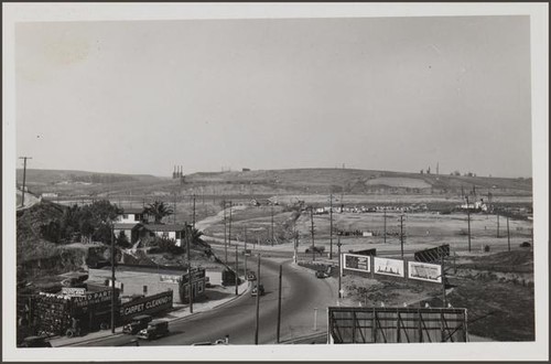 Looking north from Harker and Donald Streets, San Pedro