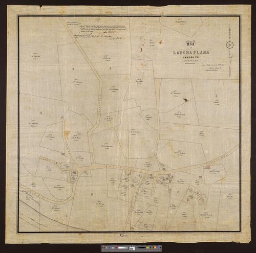 Map of Lancha Plana, Amador Co