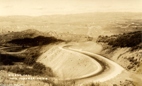 View of Girard, California, circa 1920