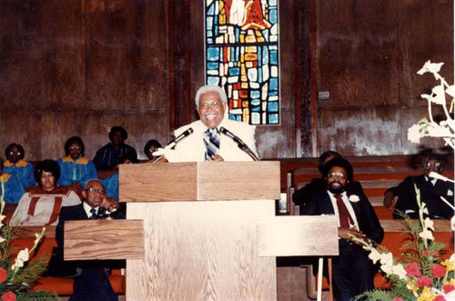 Reverend Hillery T. Broadous, Calvary Baptist Church of Pacoima, Pacoima, 1982