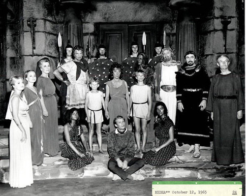 Valley Music Theatre, cast photo, Medea, Woodland Hills, 1965
