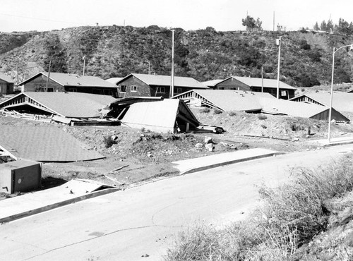 Residential damage, Sylmar earthquake, 1971