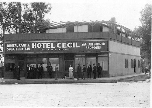 The Hotel Cecil, the first hotel in the San Fernando Valley