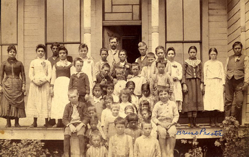 Morningside Elementary school, San Fernando, circa 1900