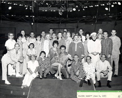 Pajama game cast photo