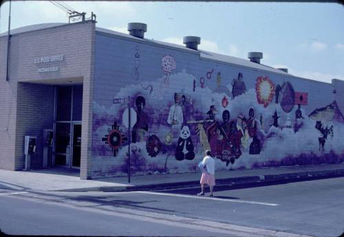 Mural, United States Post Office, Pacoima, circa 1978-1981