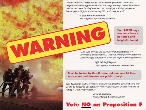 Anti-secession flier (side 1)