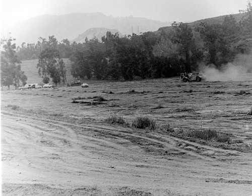 Site of planned mobile home park in Sylmar