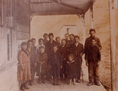 Lopez Station School, circa 1883