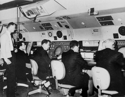 Radar Room at the Hollywood-Burbank Airport, 1973