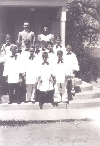 Chatsworth United Methodist Church Junior Choir, circa 1938