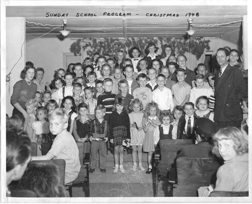 Sunday School program, 1948