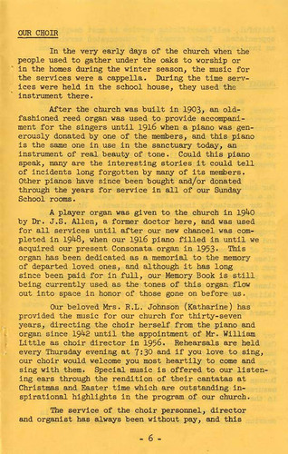 Chatsworth Methodist Church Pioneer Jubilee, 1958 (page 7)