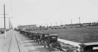 Sherman Way in Canoga Park, 1924