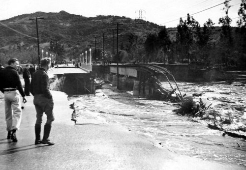 Los Angeles River flood, 1938