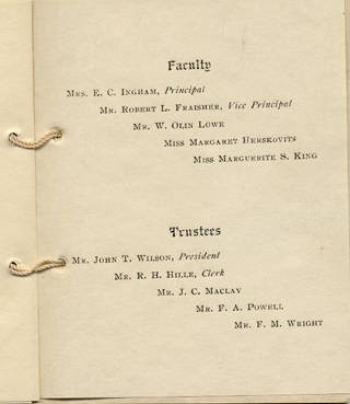 San Fernando Union High School, 1911