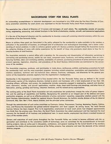 San Fernando Valley industrial catalog, Van Nuys, 1959