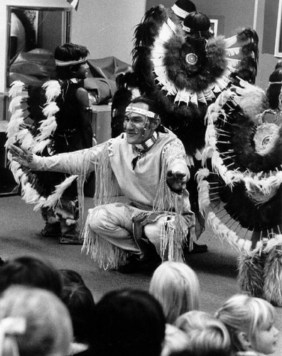 Fernandeno/Tataviam tribe members in full regalia