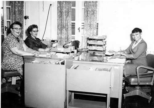 Staff members, Veterans Administrastion Hospital, Sylmar, circa 1962