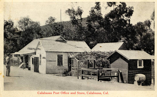 Calabasas Post Office and Store, built in 1890