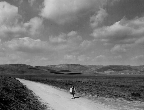 Claudine Adams, Calabasas, circa 1955