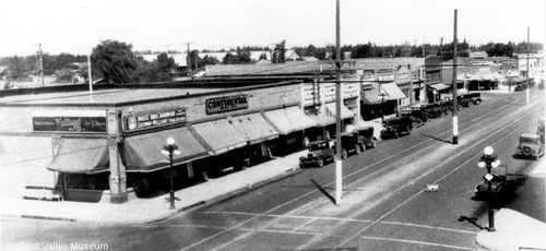 North side of Sherman Way, 1930