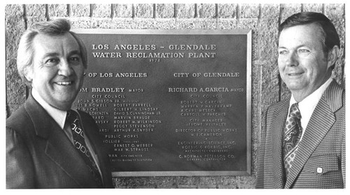 Los Angeles - Glendale Water Reclamation Plant opening, 1976