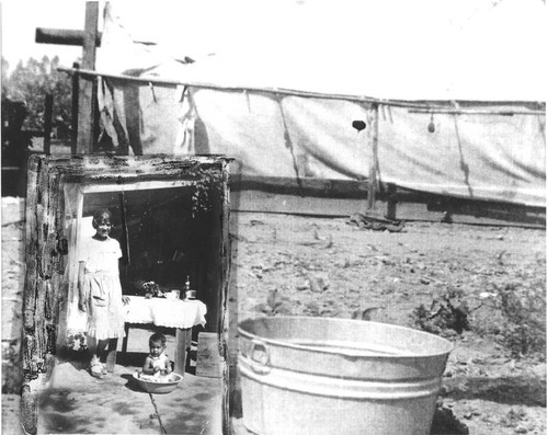 Robert Gallardo as a baby at his home in Northridge